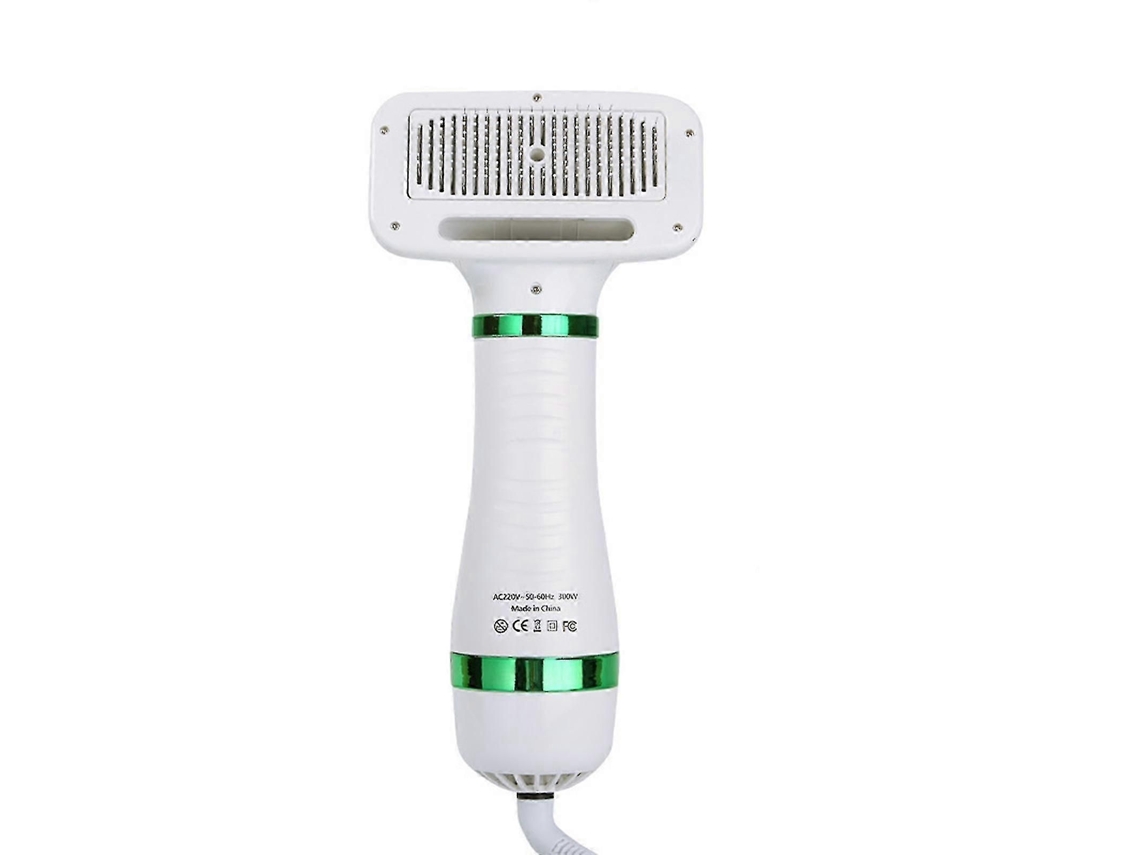 Secador De Cabelo 2 Em 1 Pet Blower Slicker Escova Portátil Grooming Warm 3 Modos