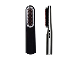 Alisador de Barba Pente de Alisamento de Barba com Sem Fio/Mini Tamanho/Desligamento Automático para Viagens Casa Encontros JEDBESETZT