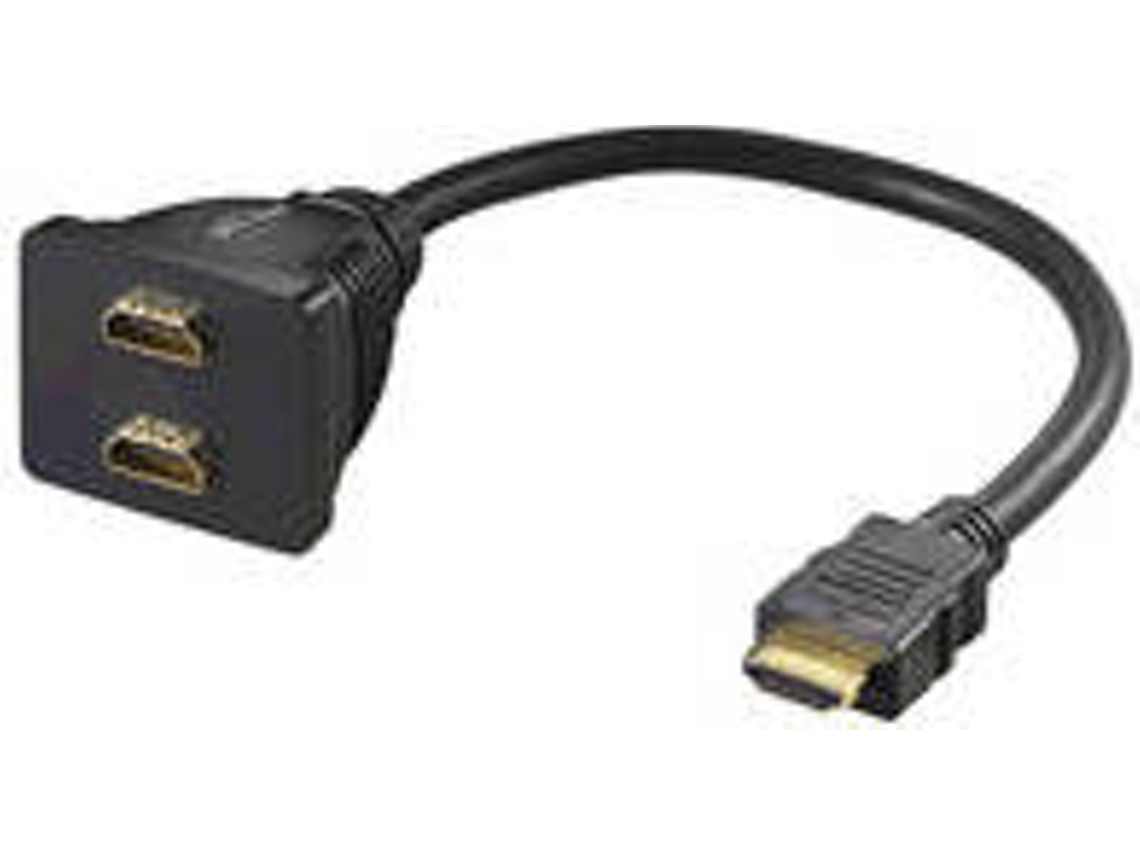 Cabo HDMI MICROCONNECT (20 cm - Preto)