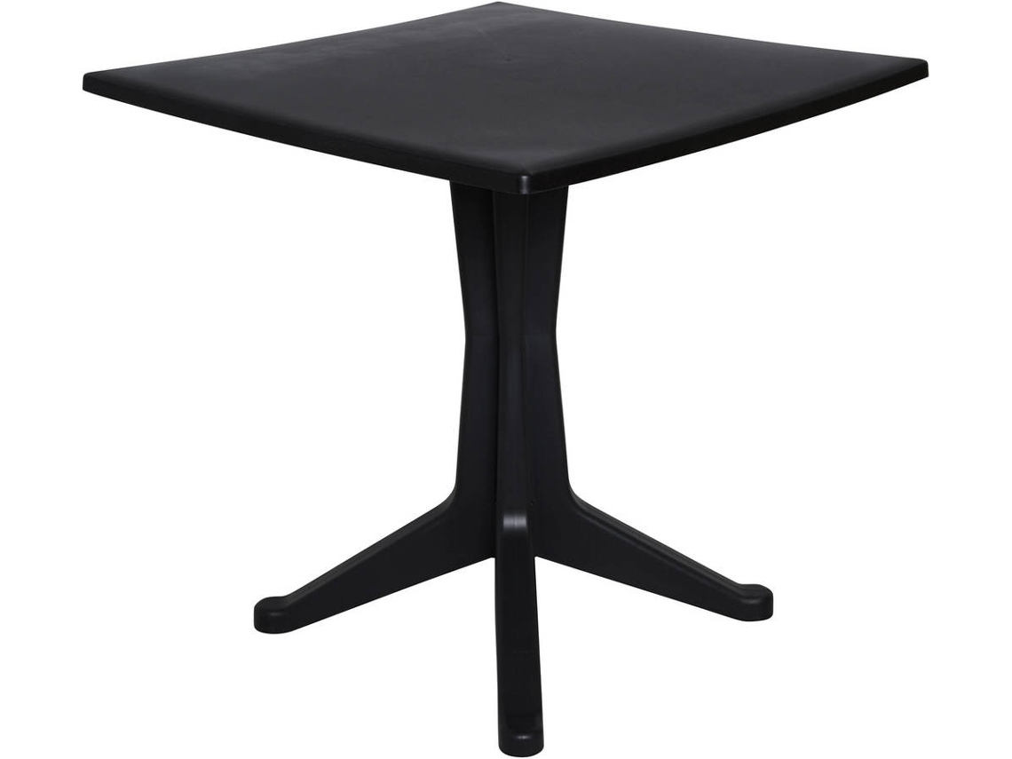Mesa DMORA Cinzento (Polipropileno - 70x70x72 cm)