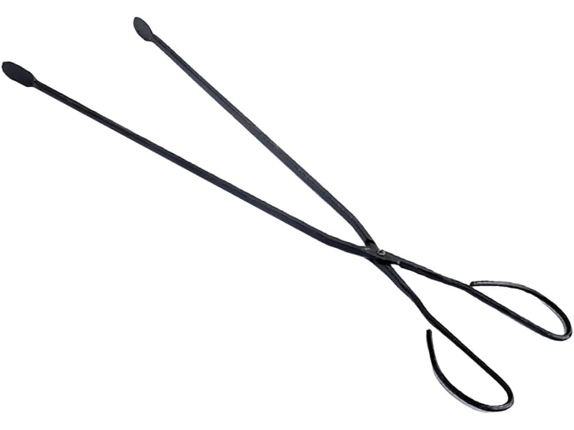 Pinça Para Carvão Extensível Besportble, Pinça Portátil Para Lareira, Utensílio Para Lareira Externa, Design Leve Em