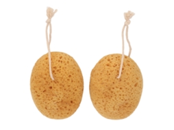 Peças De Esponja De Banho Exfoliante Corporal, Macia Para Pele Suave E Textura Áspera Vante