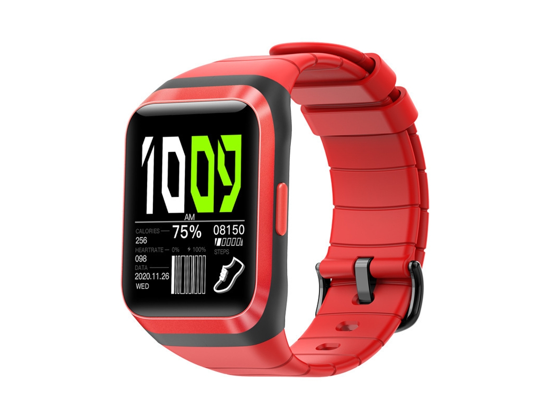 Smartwatch YIZHOOD Te403 Ecrã Tátil Hd 1.69Inch Fitness Tracking Ip68 para Android e Ios Vermelho
