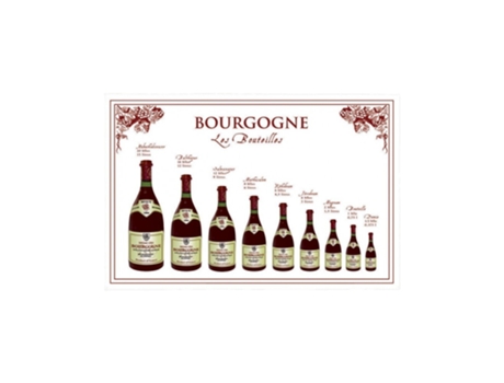 Pano de Cozinha Bouteilles Bourgogne WINKLER
