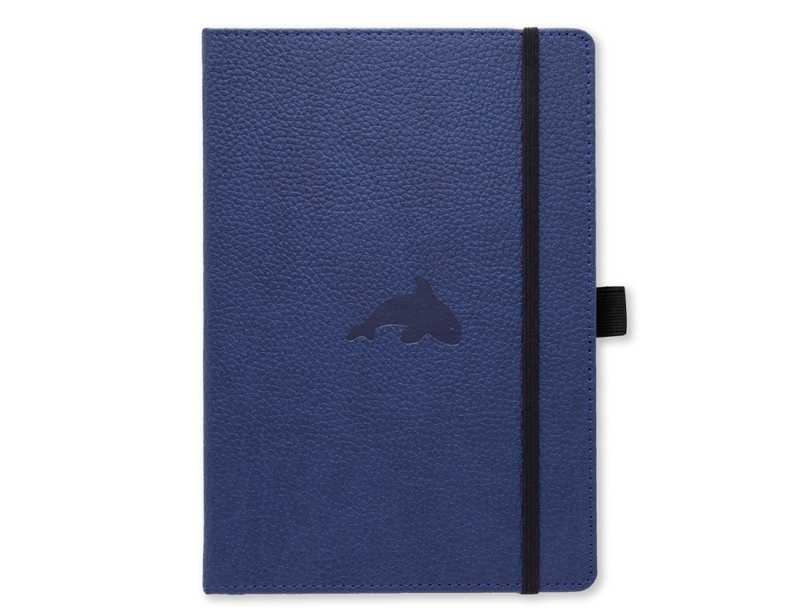 Caderno Vida Selvagem A5+ Com Linhas, Baleia Azul