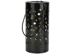 Rebe-lâmpada Solar Led De Ferro Para Jardim Exterior, Impermeável, Luz De Paisagem Com Design Estrela Lua