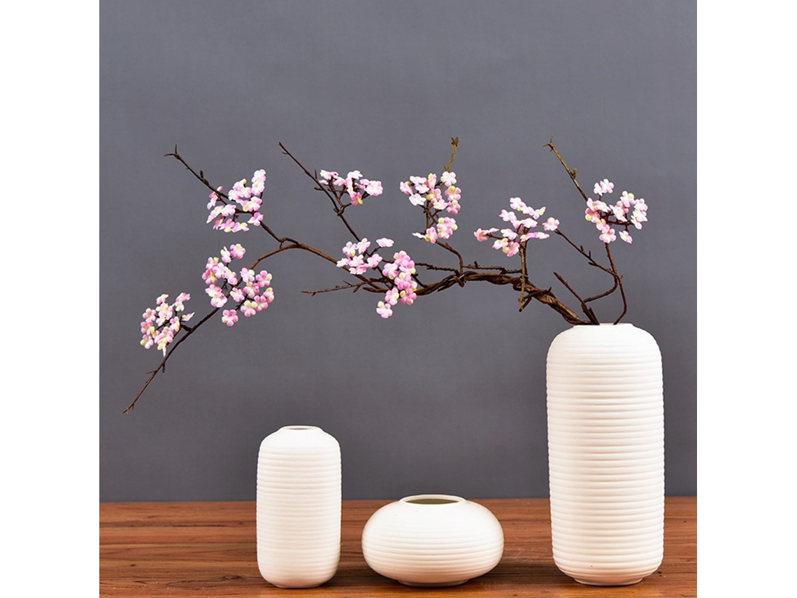 Flores Artificiais Diy 3pcs Duráveis 87cm S/MARCA