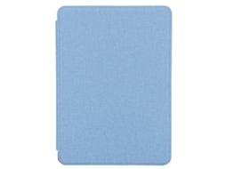 Capa Protetora (proteção De Textura De Têxto Para O Kindle 658 Versão Juvenil De 2019) Azul Claro