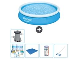 Bestway Piscina Bestway Fast Set Redonda - 366x76 Cm - 6-peças S21999