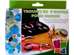 Kit De Criação De Bijuterias Graine Creative 9 Peças De Ferramentas Para Crianças