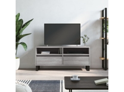 Vidaxl Móvel De Tv 100x34,5x44,5 Cm Derivados Madeira Cinzento Sonoma