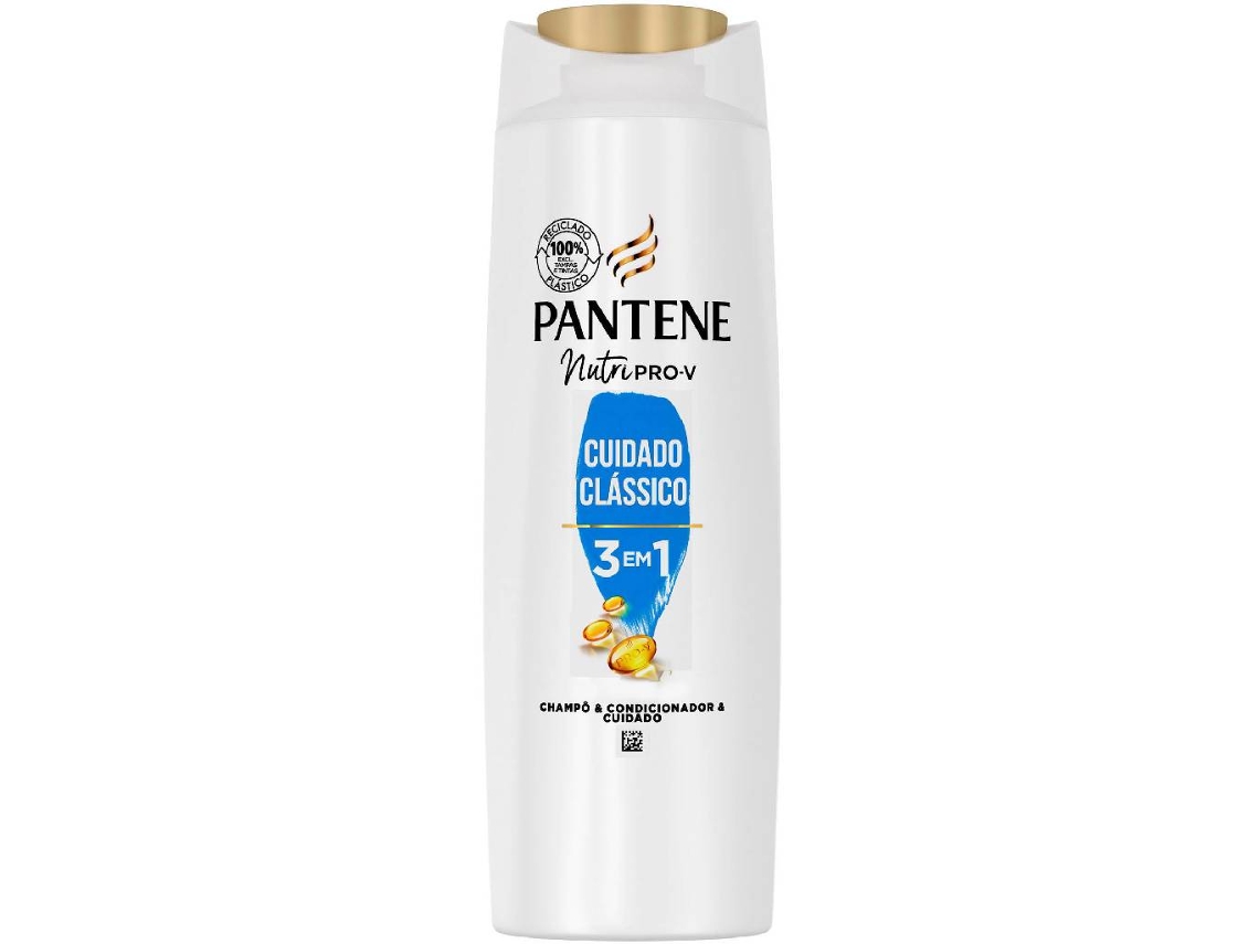 Champô 3 Em 1 Cuidado Clássico PANTENE emb. 300 ml
