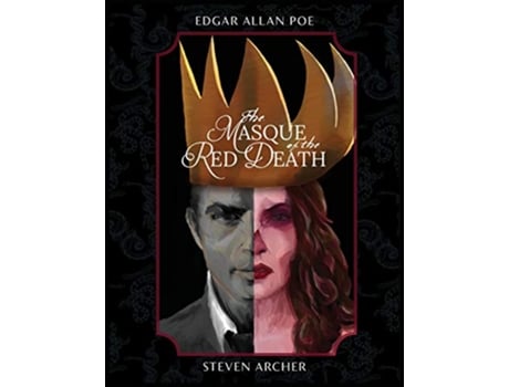 Livro The Masque of the Red Death Fine Art Edition de Edgar Allan Poe (Inglês)