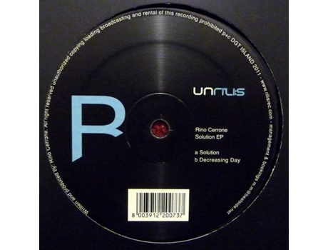 Vinil Solution Ep Unrilis