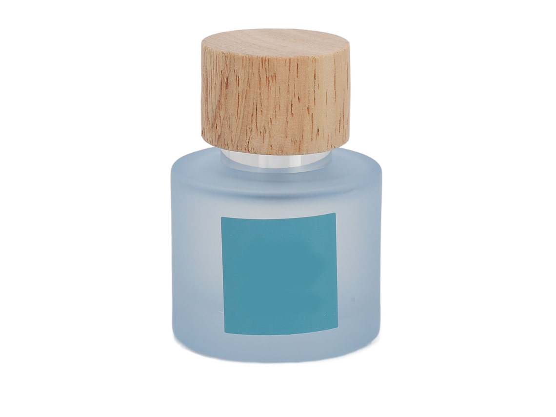 Perfume Feminino 50ml Spray Leve E Longo Duradouro Para Presente Com Design Portátil E Capa De Madeira