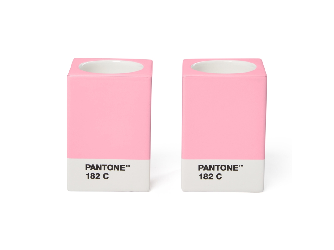 Suporte velas CD PANTONE rosa claro 182C
