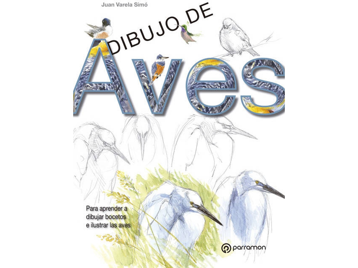 Livro Dibujo De Aves de Juán Varela (Espanhol)