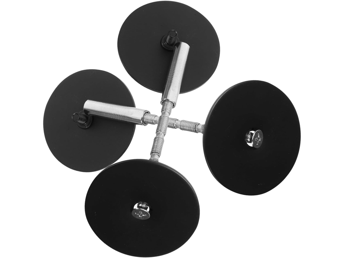 Cabilock Conjunto Com 2-placas De Cobertura Redondas Em Aço Inoxidável Para Orifício Porta Segurança, Para Reparo De