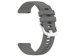 Pulseira De Silicone Macio Para Garmin Forerunner 570, 42 Mm 20 Mm Cinza Panoona