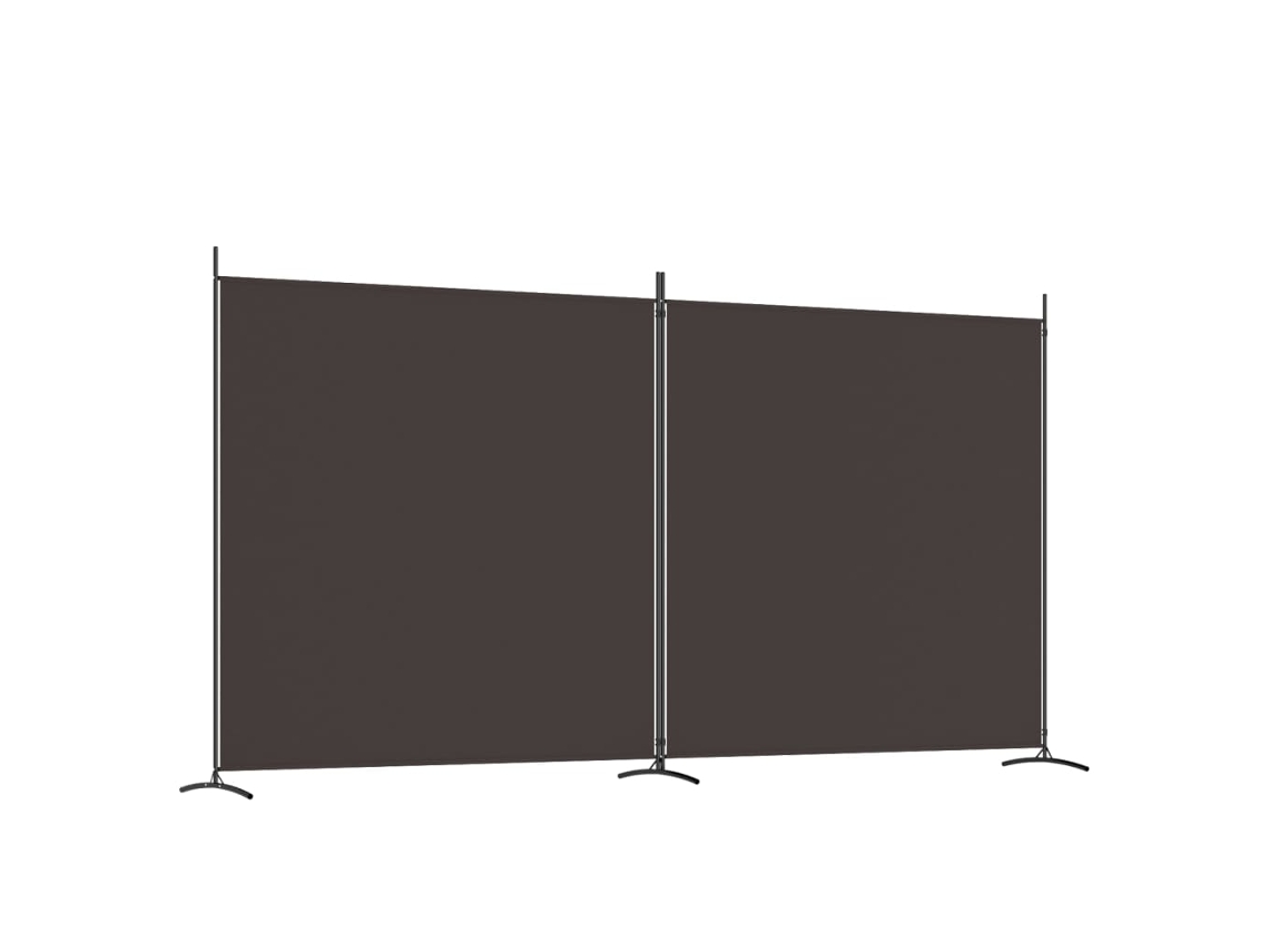 Room Divider, Room Dividers Vidaxl Marrom Tecido (348 X 180 Cm)