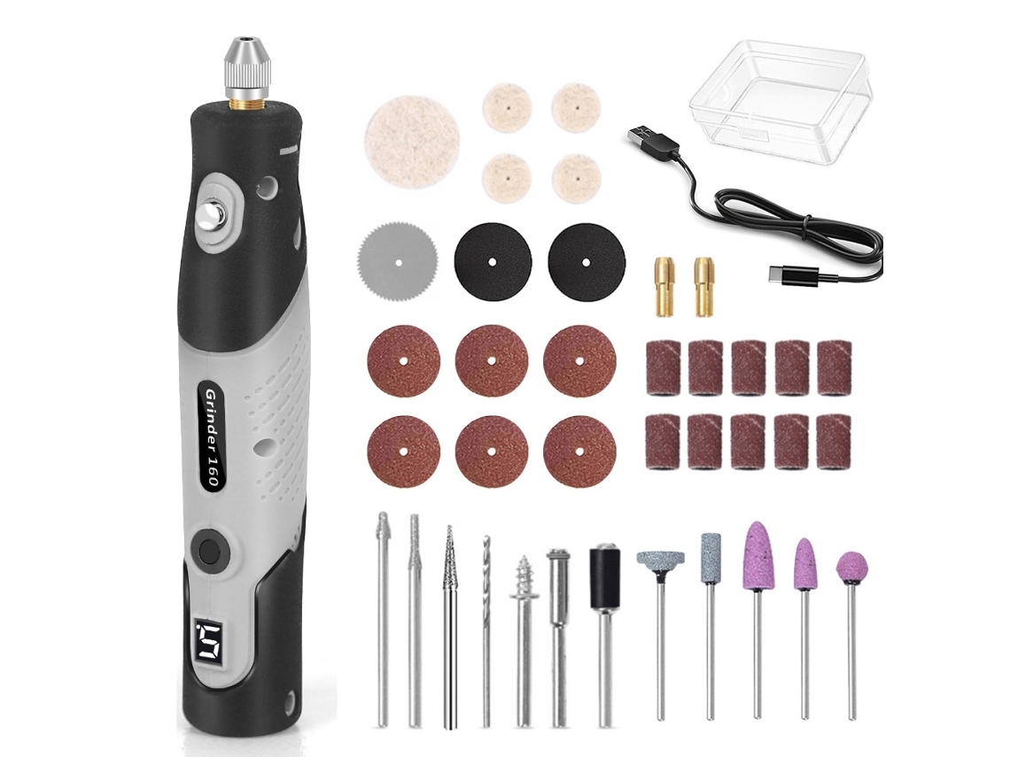 Lurelia Caneta De Gravação, 5 Velocidades, 18.000 Rpm, 28 Mm, Para Joias
