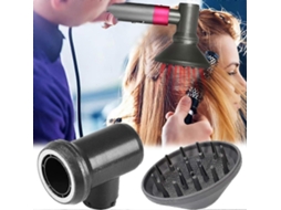Difusor E Adaptador Para Secador De Cabelo Dyson Airwrap Styler. Compatível Com Secador De Cabelo Airwrap Styler E Dyson (1 Difusor E 1 Adaptador).