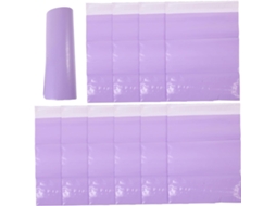 Pacote com 100 envelopes para envio, 25x35cm, impermeáveis, com fecho de velcro, para embalar roupas.