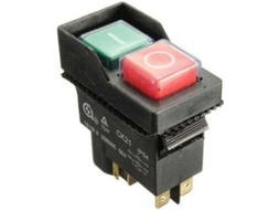 Interruptor Liga/desliga Para Betoneira Elétrica, Interruptor Eletromagnético Ck21b/250v 5 Pinos Preto 0, 05