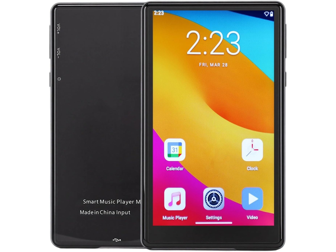 Leitor De Mp3 32 Gb Com Bluetooth 5.0 E Wi-fi, Tela Sensível Ao Toque