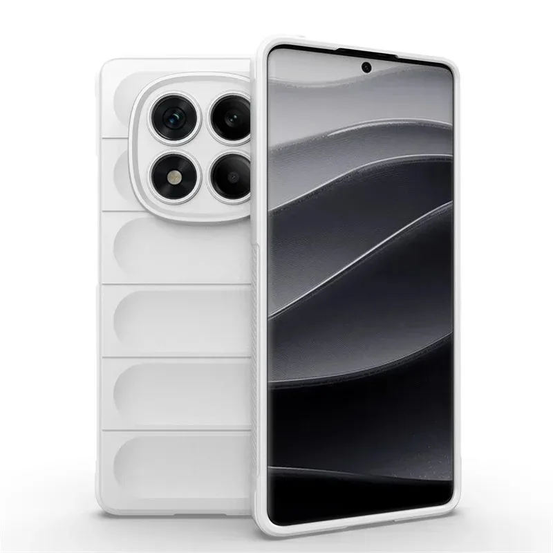 (branco, Redmi Note 13 Pro 5g) À Prova De Choque E À Prova De Poeira Anti-queda Caso De Telefone Fosco Com Silicone Skin-friendly