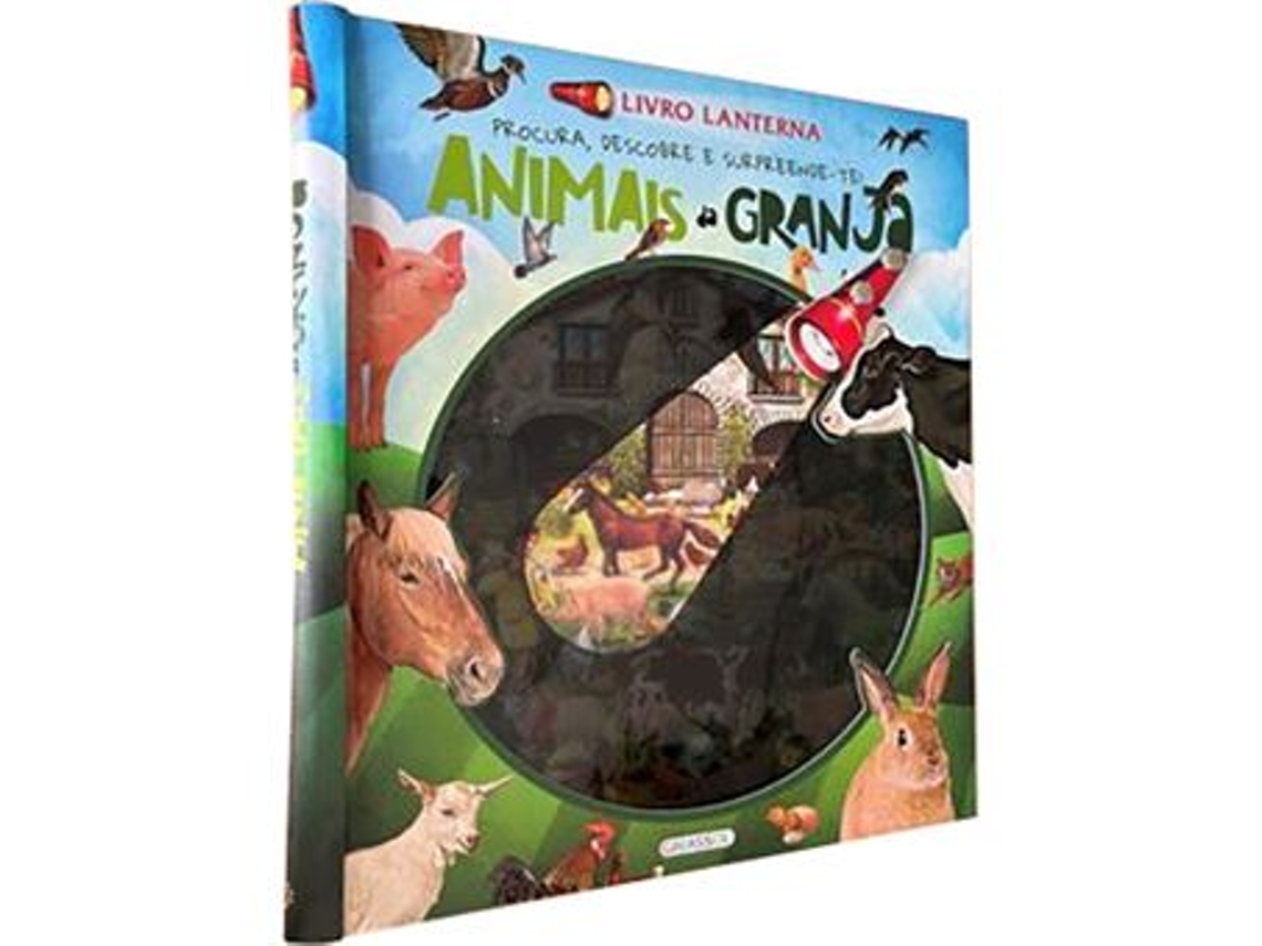 Livro Lanterna Animais da Quinta (Português)