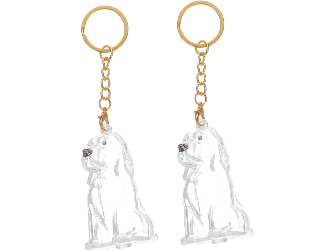 Chaveiro Memorial Ukcoco Pelos De Cães E Filhotes 2 Peças