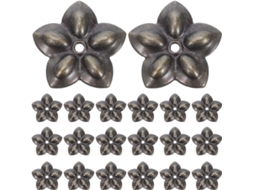 Conjunto De 50 Tachinhas Vintage Em Formato Flor, Ideal Para Stofamento, Sofás Antigos, Cadeiras De Escrivaninha E Pará