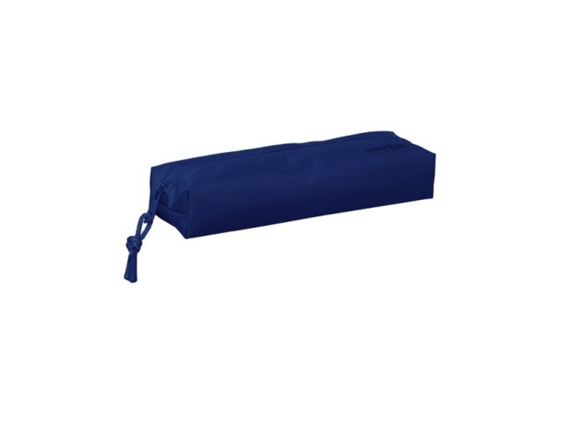 Estojo retangular com elástico 22 cm Safta Dark Blue 22x4x7 cm