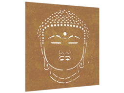 Garden Wall Decoration, Garden Wall Decorations Vidaxl Marrom Aço (n/a)