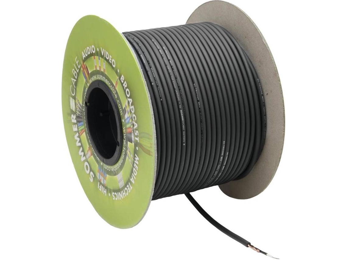 Cabo de Instrumento SOMMER CABLE 100m bl Tricone MKII