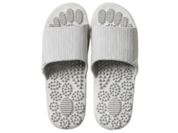 Chinelo De Massagem Luxo Com Massageador Acupressão Para Os Pés, Contas Alívio Do Estress E Nos Pés.