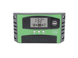 Controlador de Carregamento Solar MPPT 12V/24V 10A com USB S/MARCA
