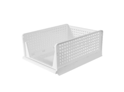 Caixa De Armazenamento De Guarda Roupa Empilhável, Caixa De Armazenamento Dobrável Multifuncional Olysi Shop