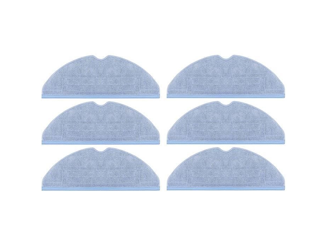 Pacote com 6 Panos de Limpeza Substituição para Aspirador Robô Xiaomi Roborock S7, T7, T7s, T7plus, T7splus BRILVIBERA ()