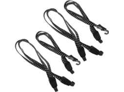 Popetpop Conjunto De 4-cordas Elásticas Bagagem, Cintas De Fixação Malas, Conector Alça De Viagem E Cinto