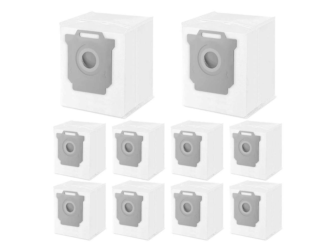 Pacote com 10 Bolsas de Vácuo de Substituição Compatível para Irobot Roomba I3,I4,I6