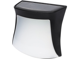 LUMINÁRIA SOLAR DE PAREDE em formato de coração com 3 LEDs, 10 lúmens, branco quente, IP55 à prova d'água para jardim AQUAFORGE