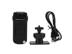 Câmera De Bolso Profissional Hd 1080p Visão Noturna Infrarrova Gravadora Corporal Pequena Para Estudo Treinamento Corrida Ciclismo