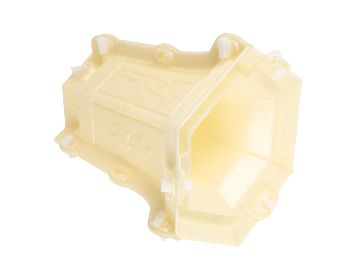 Molde Hexagonal De Plástico Bege Para Vasos De Flores, Grosso E Reutilizável.
