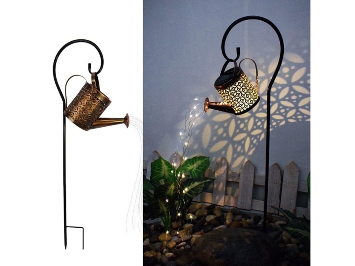 Lâmpada Solar para Iluminação Externa À Prova D'água com Led e Suporte BRILVIBERA