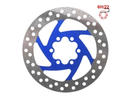 Disco De Freio 120mm 6h Azul
