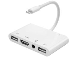 Adaptador de Iluminação USB para HDMI YIZHOOD Branco