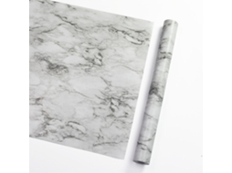 Papel de Parede Marmore Branco Autoadesivo Impermeavel