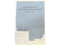Livro Correspondencia Entre Manuel María-Ramon Otero Pedrayo de Xose Manuel Sánchez Rei